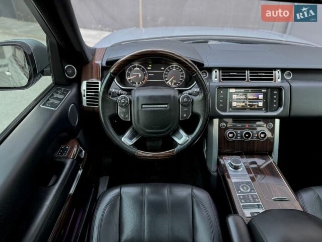 Серый Ленд Ровер Рендж Ровер, объемом двигателя 3 л и пробегом 216 тыс. км за 36996 $, фото 3 на Automoto.ua