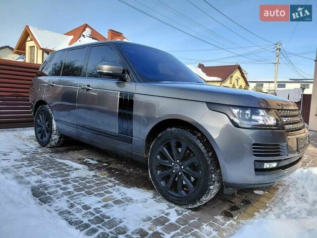 Серый Ленд Ровер Рендж Ровер, объемом двигателя 2.99 л и пробегом 204 тыс. км за 35000 $, фото 5 на Automoto.ua