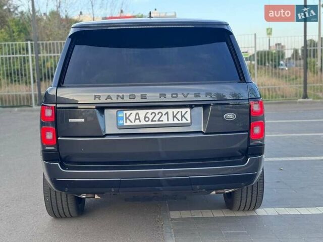 Сірий Ленд Ровер Рендж Ровер, об'ємом двигуна 5 л та пробігом 110 тис. км за 34500 $, фото 10 на Automoto.ua