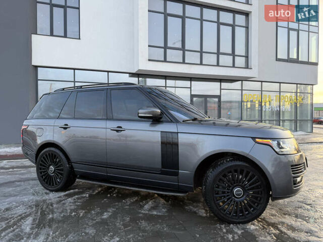 Серый Ленд Ровер Рендж Ровер, объемом двигателя 3 л и пробегом 190 тыс. км за 39500 $, фото 3 на Automoto.ua