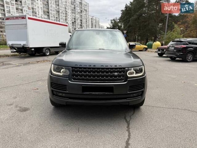 Серый Ленд Ровер Рендж Ровер, объемом двигателя 4.37 л и пробегом 168 тыс. км за 49700 $, фото 1 на Automoto.ua