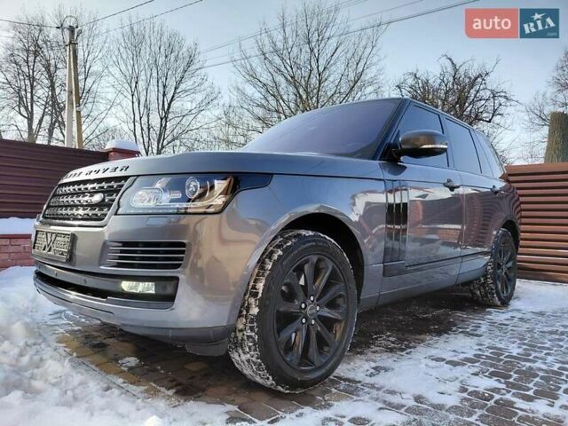 Серый Ленд Ровер Рендж Ровер, объемом двигателя 2.99 л и пробегом 204 тыс. км за 35000 $, фото 11 на Automoto.ua