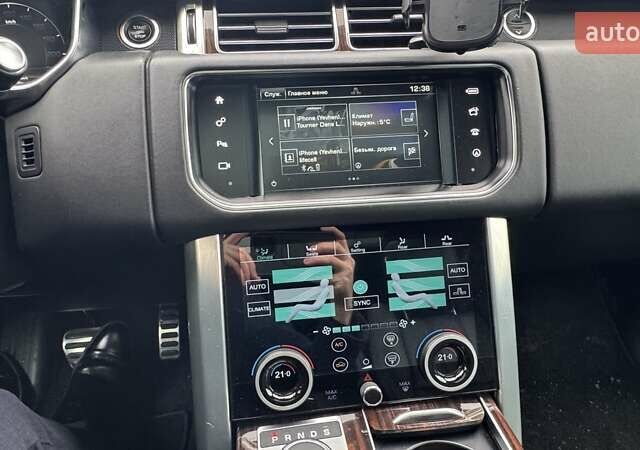 Сірий Ленд Ровер Рендж Ровер, об'ємом двигуна 5 л та пробігом 110 тис. км за 36500 $, фото 30 на Automoto.ua