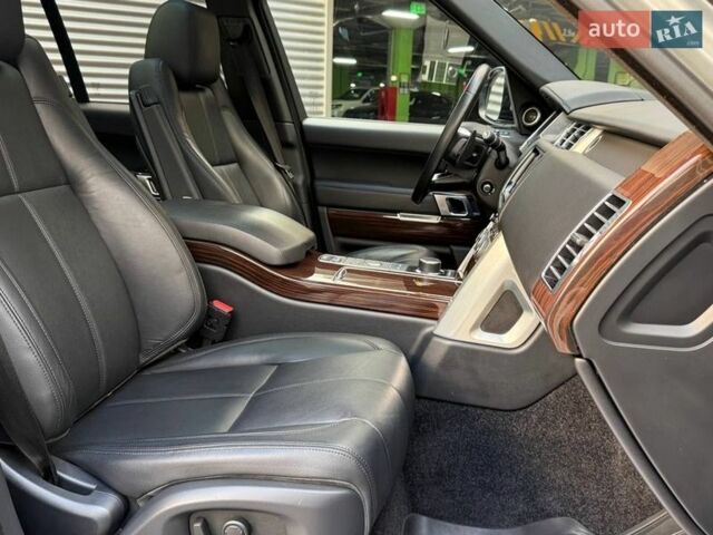 Серый Ленд Ровер Рендж Ровер, объемом двигателя 3 л и пробегом 150 тыс. км за 36990 $, фото 15 на Automoto.ua