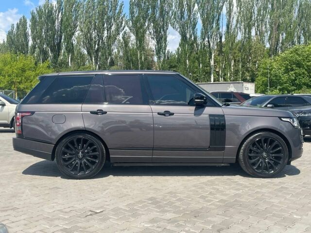 Серый Ленд Ровер Рендж Ровер, объемом двигателя 4.4 л и пробегом 156 тыс. км за 47999 $, фото 7 на Automoto.ua