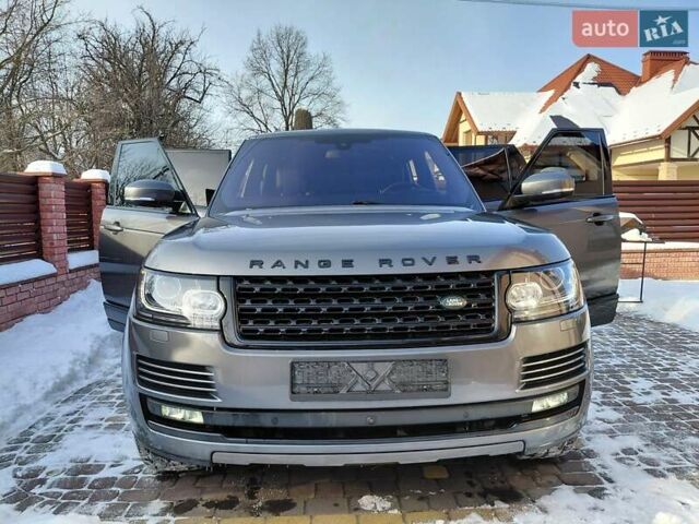 Серый Ленд Ровер Рендж Ровер, объемом двигателя 2.99 л и пробегом 204 тыс. км за 35000 $, фото 16 на Automoto.ua