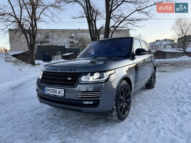 Сірий Ленд Ровер Рендж Ровер, об'ємом двигуна 5 л та пробігом 156 тис. км за 38700 $, фото 4 на Automoto.ua
