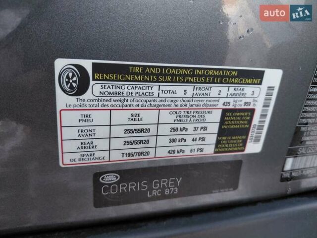 Серый Ленд Ровер Рендж Ровер, объемом двигателя 2.99 л и пробегом 204 тыс. км за 35000 $, фото 31 на Automoto.ua