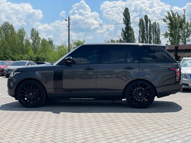 Серый Ленд Ровер Рендж Ровер, объемом двигателя 4.4 л и пробегом 156 тыс. км за 47999 $, фото 3 на Automoto.ua