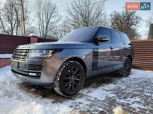 Серый Ленд Ровер Рендж Ровер, объемом двигателя 2.99 л и пробегом 204 тыс. км за 35000 $, фото 26 на Automoto.ua