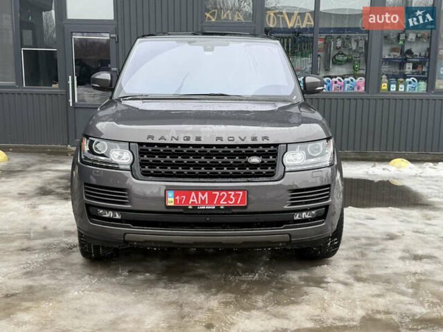 Серый Ленд Ровер Рендж Ровер, объемом двигателя 2.99 л и пробегом 200 тыс. км за 27300 $, фото 2 на Automoto.ua