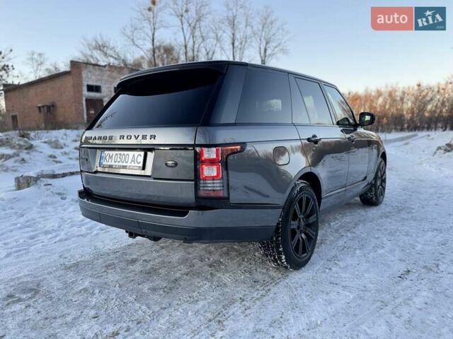 Сірий Ленд Ровер Рендж Ровер, об'ємом двигуна 5 л та пробігом 156 тис. км за 38700 $, фото 7 на Automoto.ua
