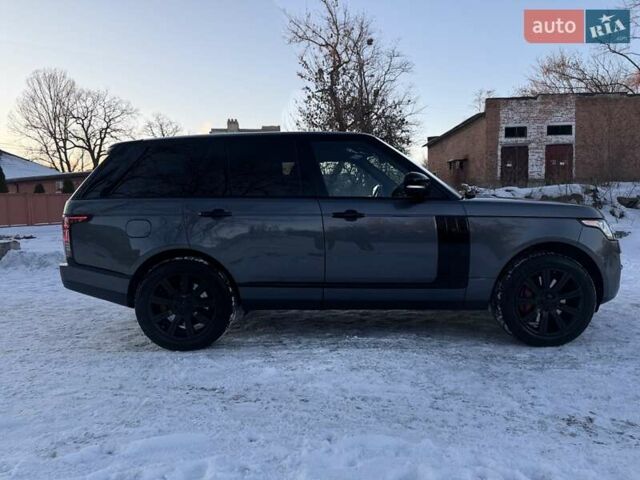 Сірий Ленд Ровер Рендж Ровер, об'ємом двигуна 5 л та пробігом 156 тис. км за 38700 $, фото 8 на Automoto.ua