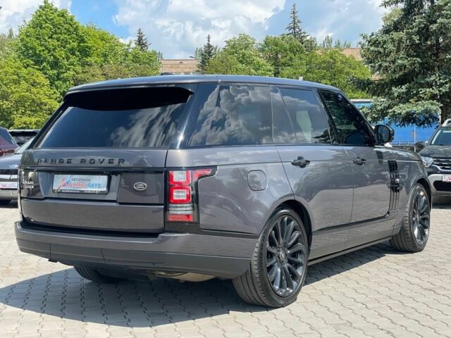 Серый Ленд Ровер Рендж Ровер, объемом двигателя 4.4 л и пробегом 156 тыс. км за 47999 $, фото 6 на Automoto.ua