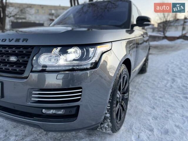 Сірий Ленд Ровер Рендж Ровер, об'ємом двигуна 5 л та пробігом 156 тис. км за 38700 $, фото 9 на Automoto.ua