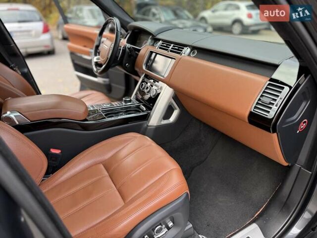 Серый Ленд Ровер Рендж Ровер, объемом двигателя 4.37 л и пробегом 168 тыс. км за 49700 $, фото 18 на Automoto.ua