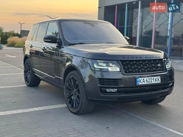 Сірий Ленд Ровер Рендж Ровер, об'ємом двигуна 5 л та пробігом 110 тис. км за 34500 $, фото 12 на Automoto.ua