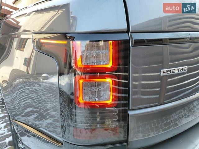 Серый Ленд Ровер Рендж Ровер, объемом двигателя 2.99 л и пробегом 204 тыс. км за 35000 $, фото 130 на Automoto.ua