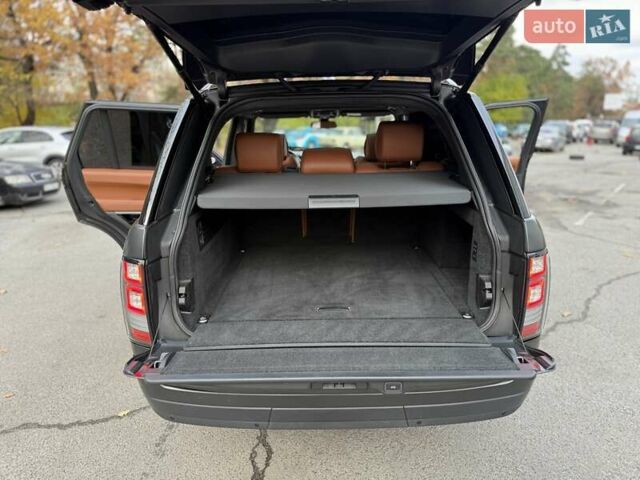 Серый Ленд Ровер Рендж Ровер, объемом двигателя 4.37 л и пробегом 168 тыс. км за 49700 $, фото 22 на Automoto.ua