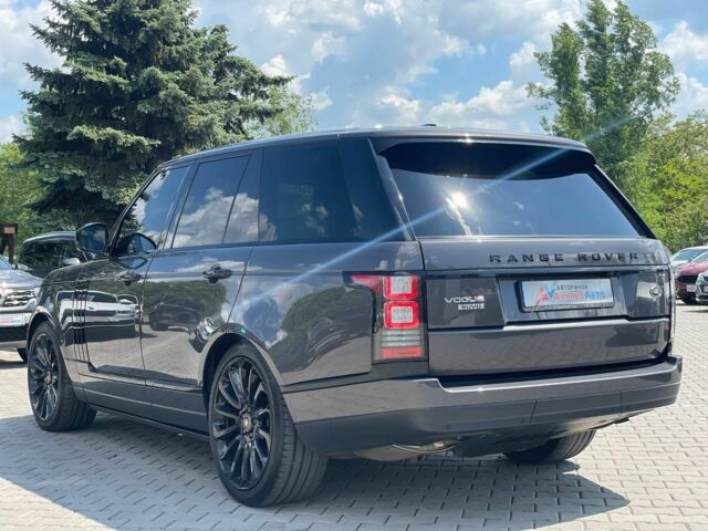 Серый Ленд Ровер Рендж Ровер, объемом двигателя 4.4 л и пробегом 156 тыс. км за 47999 $, фото 4 на Automoto.ua