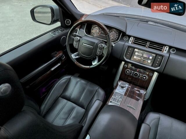 Серый Ленд Ровер Рендж Ровер, объемом двигателя 3 л и пробегом 216 тыс. км за 36996 $, фото 74 на Automoto.ua