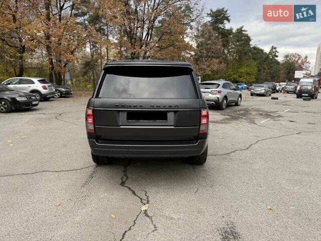 Серый Ленд Ровер Рендж Ровер, объемом двигателя 4.37 л и пробегом 168 тыс. км за 49700 $, фото 4 на Automoto.ua