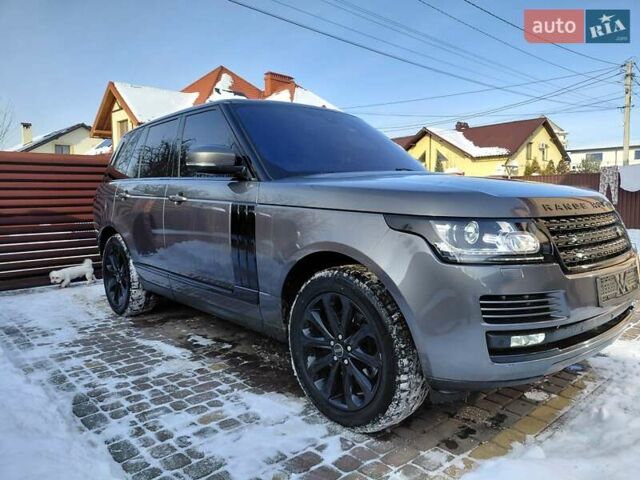 Серый Ленд Ровер Рендж Ровер, объемом двигателя 2.99 л и пробегом 204 тыс. км за 35000 $, фото 122 на Automoto.ua