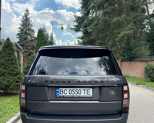 Серый Ленд Ровер Рендж Ровер, объемом двигателя 2.99 л и пробегом 189 тыс. км за 31000 $, фото 3 на Automoto.ua