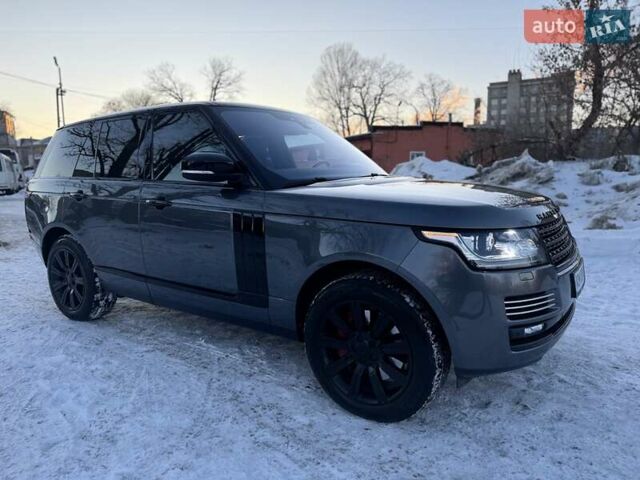 Сірий Ленд Ровер Рендж Ровер, об'ємом двигуна 5 л та пробігом 156 тис. км за 38700 $, фото 2 на Automoto.ua