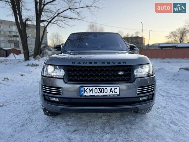 Сірий Ленд Ровер Рендж Ровер, об'ємом двигуна 5 л та пробігом 156 тис. км за 38700 $, фото 3 на Automoto.ua