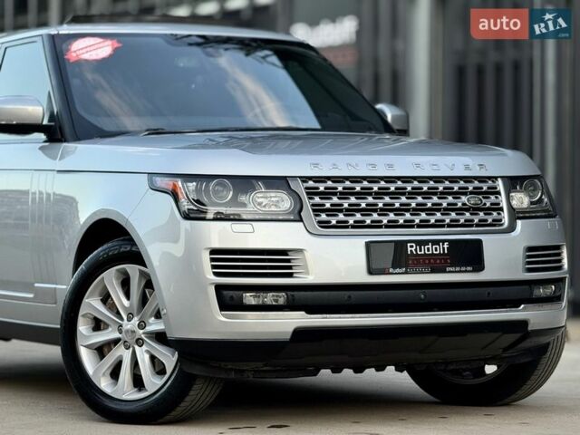 Серый Ленд Ровер Рендж Ровер, объемом двигателя 3 л и пробегом 216 тыс. км за 36996 $, фото 7 на Automoto.ua