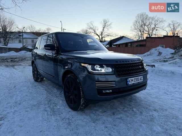 Сірий Ленд Ровер Рендж Ровер, об'ємом двигуна 5 л та пробігом 156 тис. км за 38700 $, фото 1 на Automoto.ua