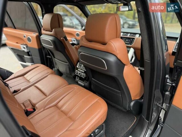 Серый Ленд Ровер Рендж Ровер, объемом двигателя 4.37 л и пробегом 168 тыс. км за 49700 $, фото 15 на Automoto.ua