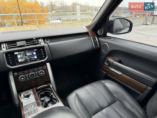 Серый Ленд Ровер Рендж Ровер, объемом двигателя 2.99 л и пробегом 175 тыс. км за 33900 $, фото 17 на Automoto.ua