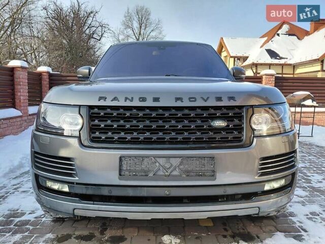 Серый Ленд Ровер Рендж Ровер, объемом двигателя 2.99 л и пробегом 204 тыс. км за 35000 $, фото 3 на Automoto.ua
