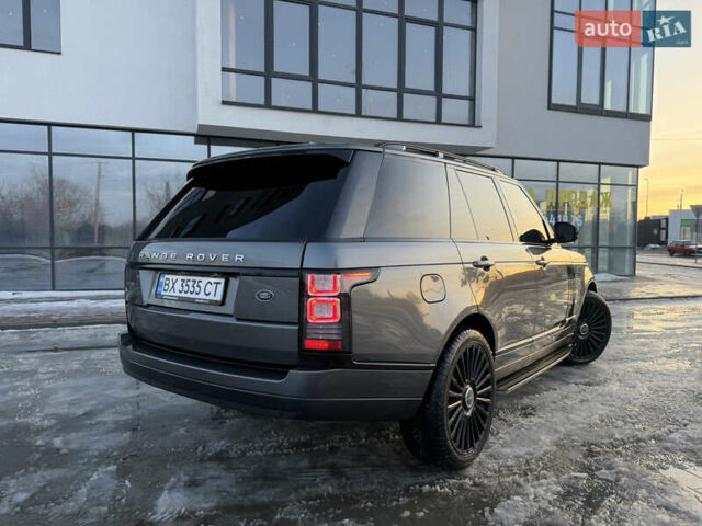 Серый Ленд Ровер Рендж Ровер, объемом двигателя 3 л и пробегом 190 тыс. км за 39500 $, фото 8 на Automoto.ua