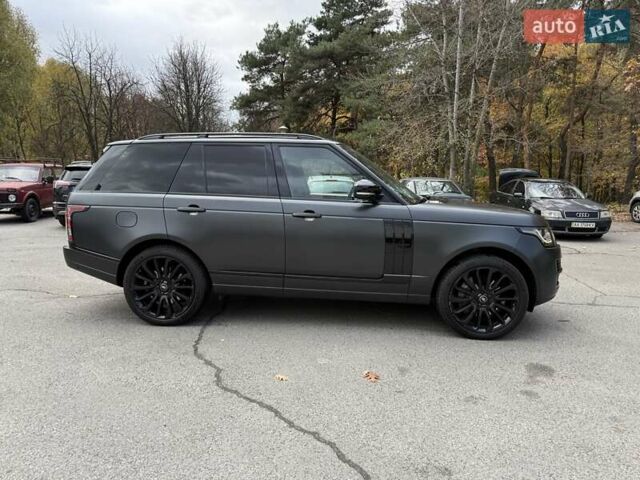 Серый Ленд Ровер Рендж Ровер, объемом двигателя 4.37 л и пробегом 168 тыс. км за 49700 $, фото 2 на Automoto.ua