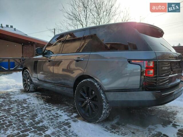 Серый Ленд Ровер Рендж Ровер, объемом двигателя 2.99 л и пробегом 204 тыс. км за 35000 $, фото 132 на Automoto.ua