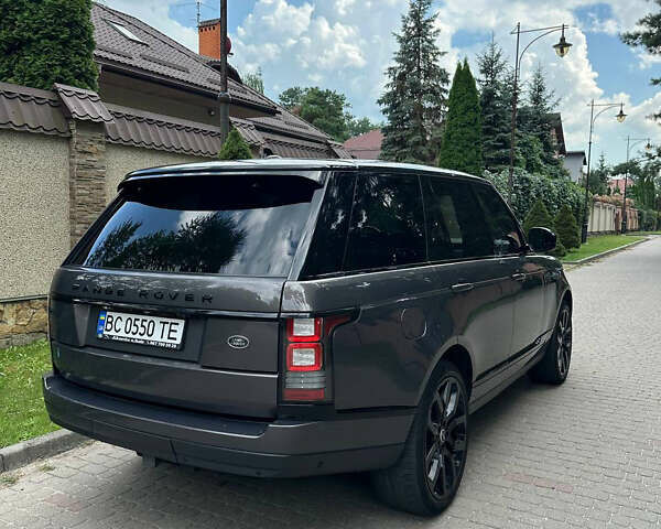 Серый Ленд Ровер Рендж Ровер, объемом двигателя 2.99 л и пробегом 189 тыс. км за 31000 $, фото 4 на Automoto.ua