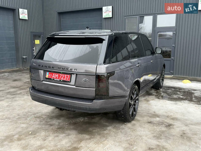 Серый Ленд Ровер Рендж Ровер, объемом двигателя 2.99 л и пробегом 200 тыс. км за 27300 $, фото 8 на Automoto.ua