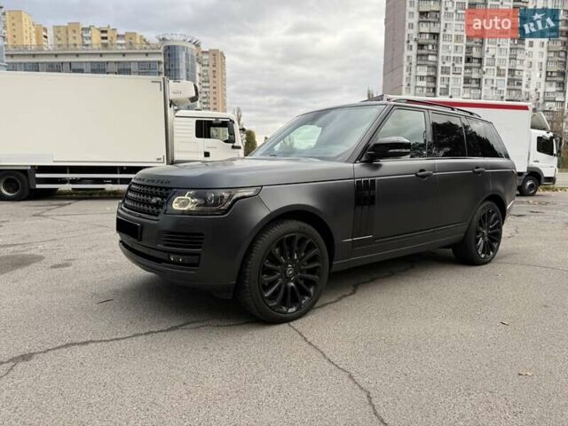Серый Ленд Ровер Рендж Ровер, объемом двигателя 4.37 л и пробегом 168 тыс. км за 49700 $, фото 7 на Automoto.ua