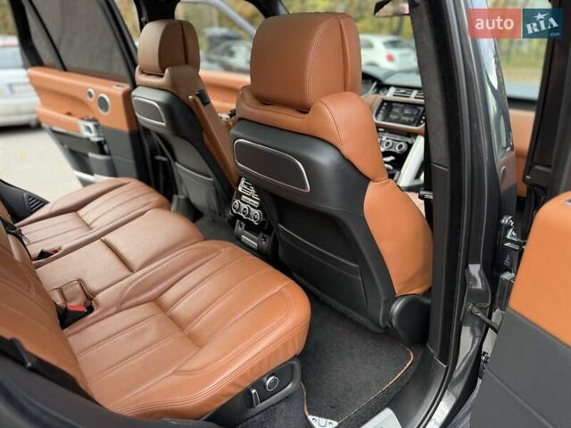 Серый Ленд Ровер Рендж Ровер, объемом двигателя 4.37 л и пробегом 168 тыс. км за 49700 $, фото 17 на Automoto.ua