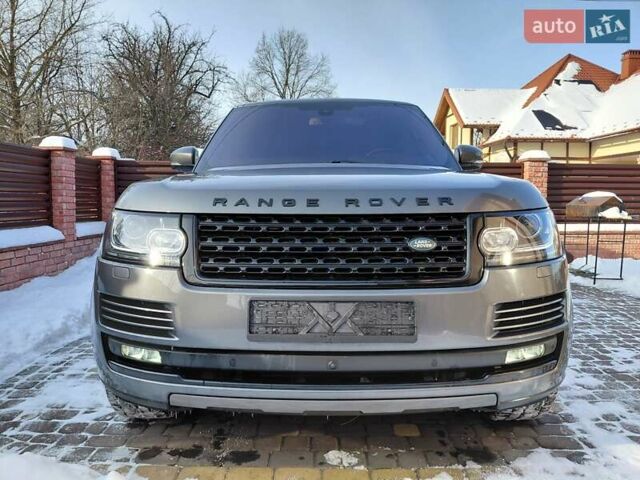 Серый Ленд Ровер Рендж Ровер, объемом двигателя 2.99 л и пробегом 204 тыс. км за 35000 $, фото 37 на Automoto.ua