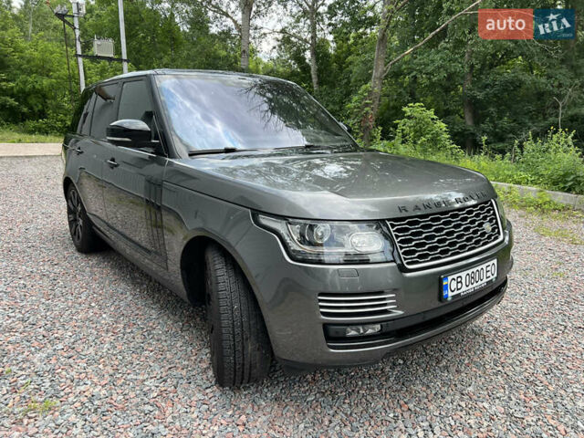 Сірий Ленд Ровер Рендж Ровер, об'ємом двигуна 5 л та пробігом 143 тис. км за 39999 $, фото 2 на Automoto.ua