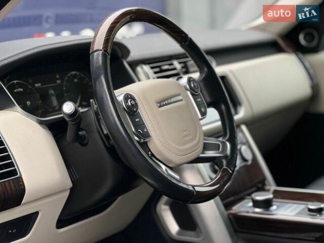 Серый Ленд Ровер Рендж Ровер, объемом двигателя 2.99 л и пробегом 126 тыс. км за 30499 $, фото 9 на Automoto.ua