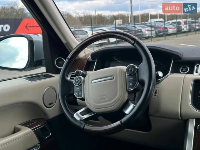 Серый Ленд Ровер Рендж Ровер, объемом двигателя 2.99 л и пробегом 127 тыс. км за 33000 $, фото 14 на Automoto.ua