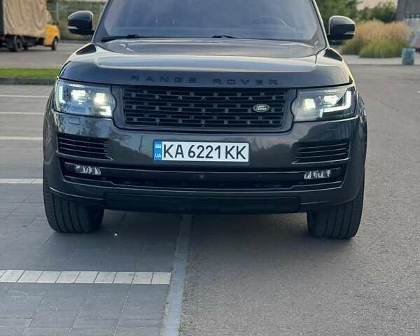 Сірий Ленд Ровер Рендж Ровер, об'ємом двигуна 5 л та пробігом 110 тис. км за 34500 $, фото 15 на Automoto.ua