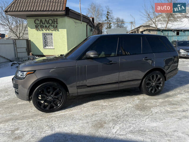 Сірий Ленд Ровер Рендж Ровер, об'ємом двигуна 3 л та пробігом 200 тис. км за 27300 $, фото 1 на Automoto.ua