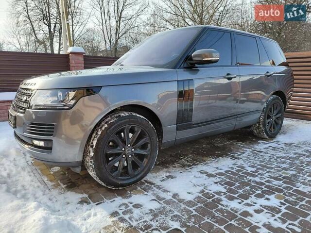 Серый Ленд Ровер Рендж Ровер, объемом двигателя 2.99 л и пробегом 204 тыс. км за 35000 $, фото 34 на Automoto.ua