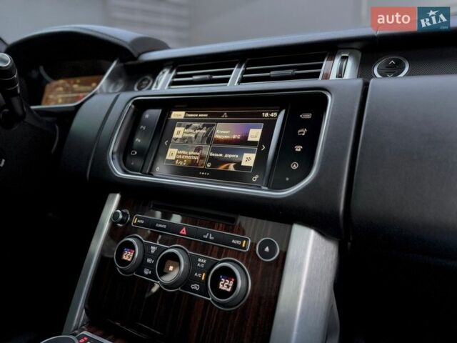 Серый Ленд Ровер Рендж Ровер, объемом двигателя 3 л и пробегом 216 тыс. км за 36996 $, фото 89 на Automoto.ua